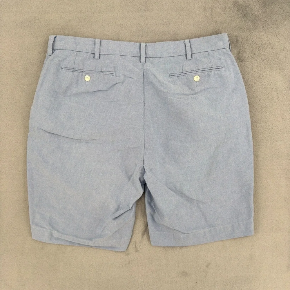 Polo Ralph Lauren Mens Classic Fit Oxford Shorts Light Blue Cotton Size 36 Golf